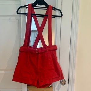 Forever 21 Short Overalls